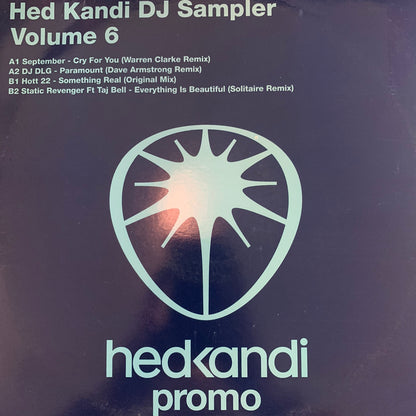Hed Kandi DJ Sampler Volume 6 Promo 12inch Vinyl