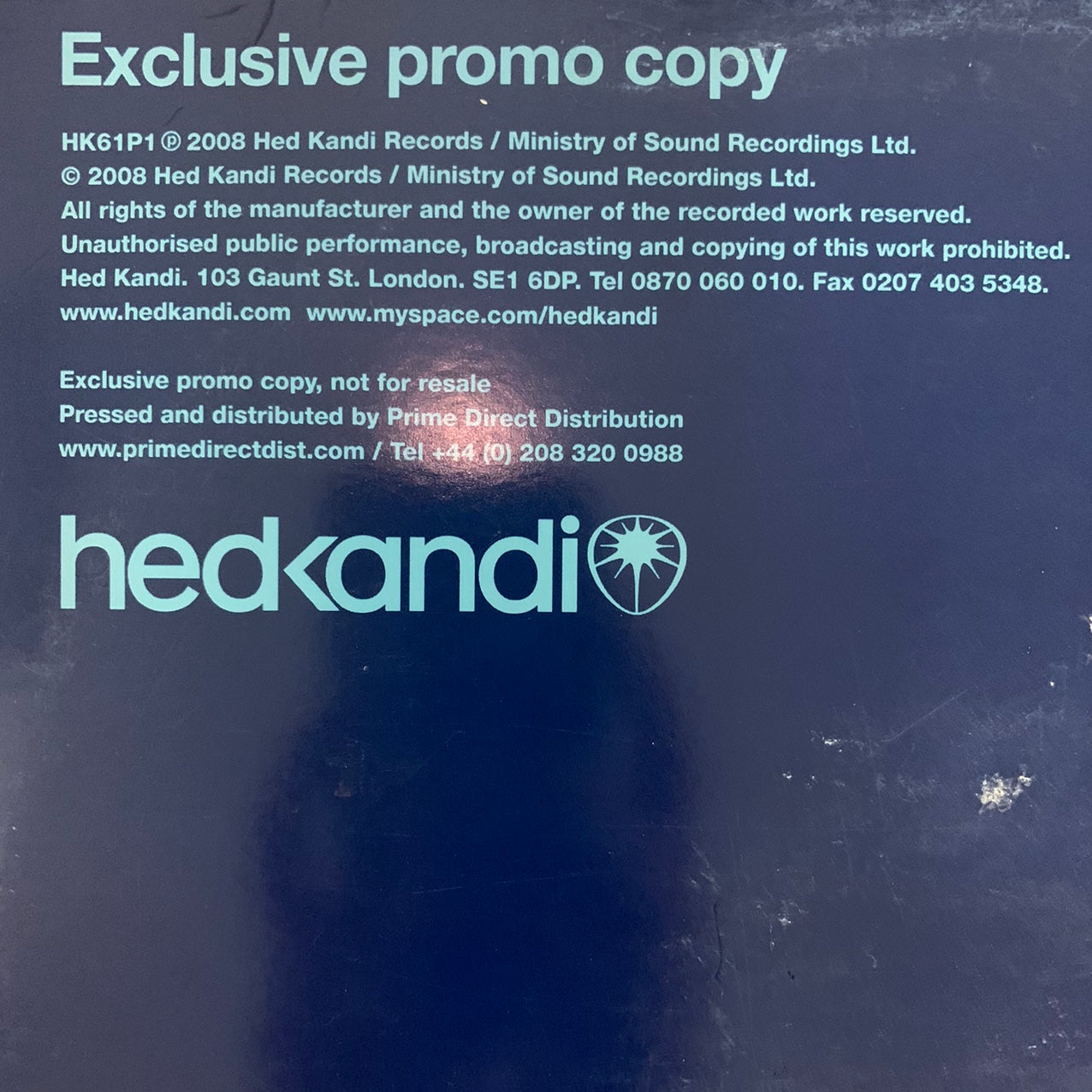 Hed Kandi DJ Sampler Volume 6 Promo 12inch Vinyl