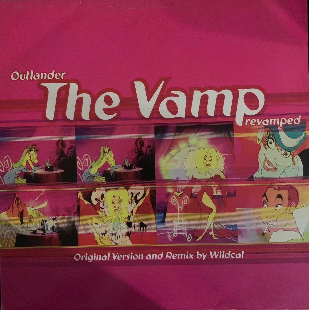 Outlander “The Vamp” Revamped Original Version and Wildcat Remix 2 Track 12inch Vinyl