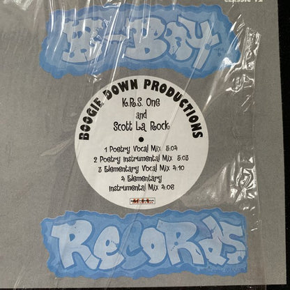 Boogie Down Productions “Poetry” / “Elementary”