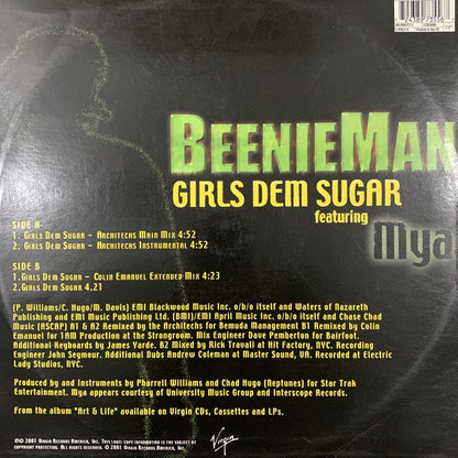 Beenie Man Feat Mya “Girls Dem Sugar”