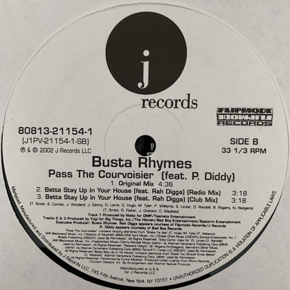 Busta Rhymes “Pass The Courvoisier” Part II Feat P. Diddy & Pharrell