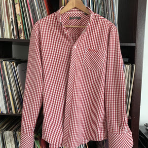 Ben Sherman The Original Red and White Check Shirt Size XL