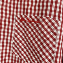 Load image into Gallery viewer, Ben Sherman The Original Red and White Check Shirt Size XL