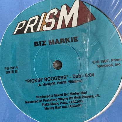 Biz Markie “Pickin Boogers” Original and Dub Versions 2 Track