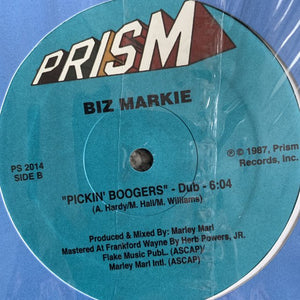 Biz Markie “Pickin Boogers” Original and Dub Versions 2 Track
