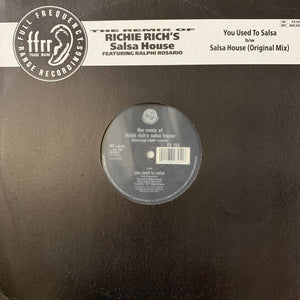 Richie Rich “Salsa House” Feat Ralphi Rosario Remix Plus Original