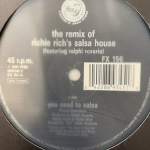 Richie Rich “Salsa House” Feat Ralphi Rosario Remix Plus Original