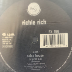 Richie Rich “Salsa House” Feat Ralphi Rosario Remix Plus Original