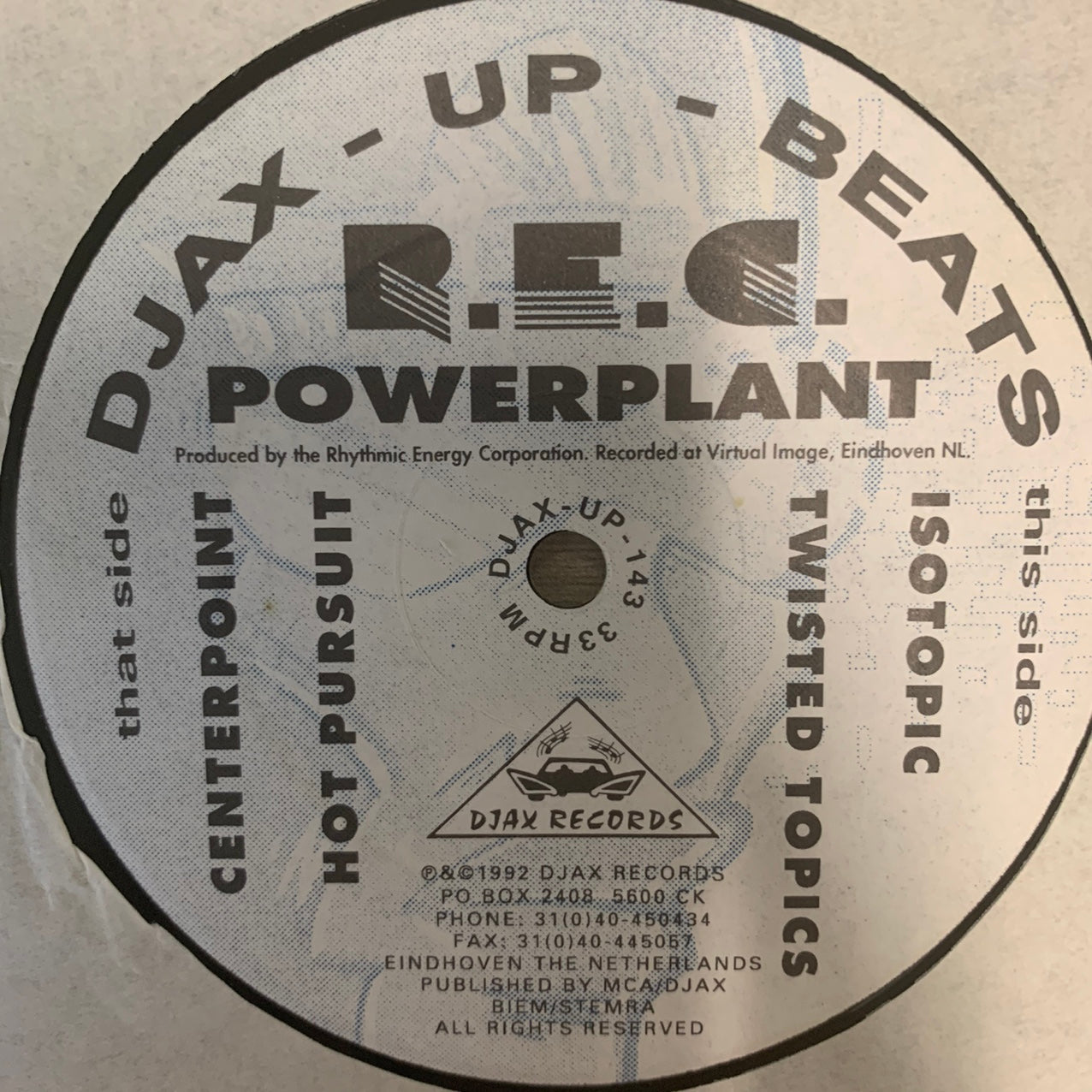 Rhythmic Energy Corporation “Powerplant” Ep