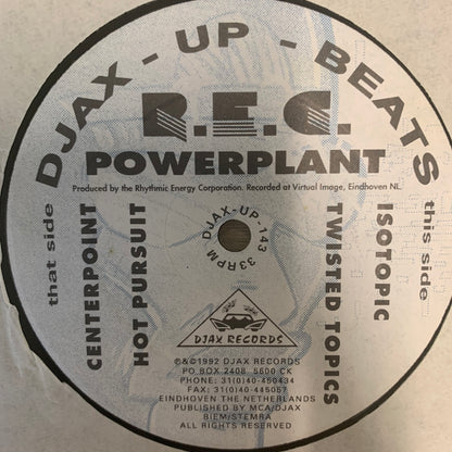 Rhythmic Energy Corporation “Powerplant” Ep