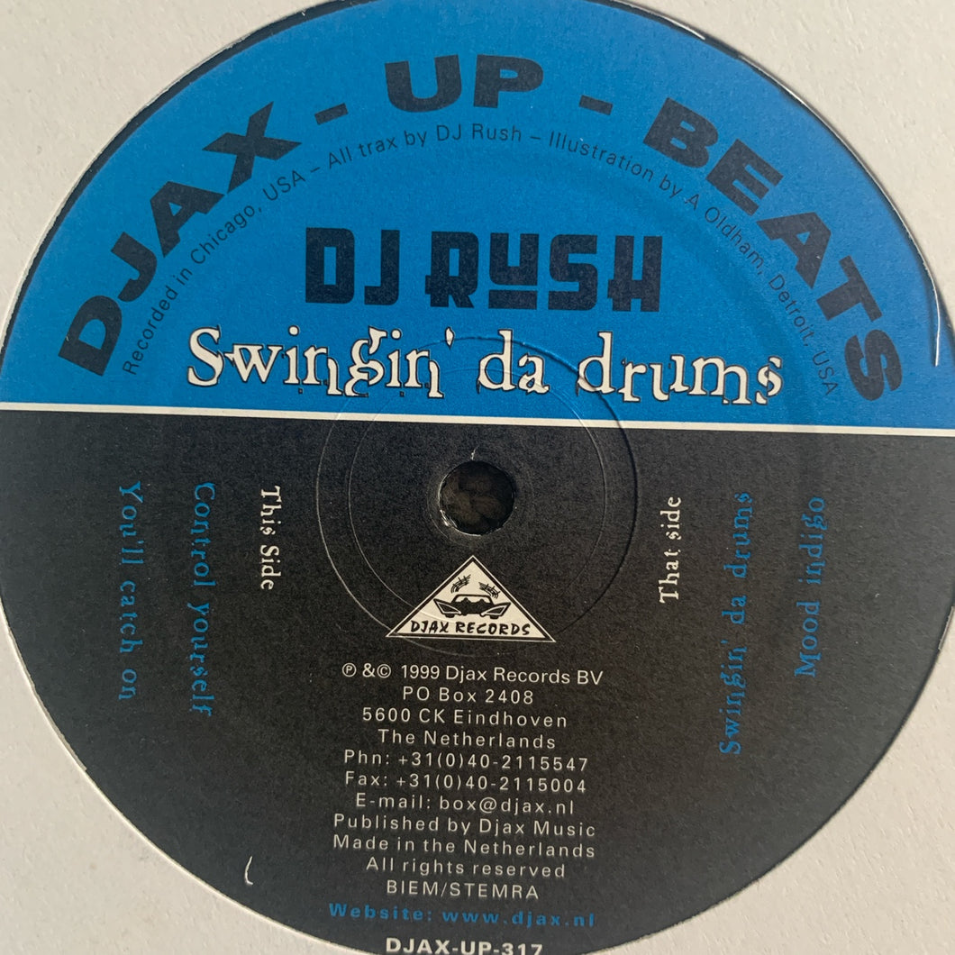 DJ RUSH ‘Swinging Da Drums EP’