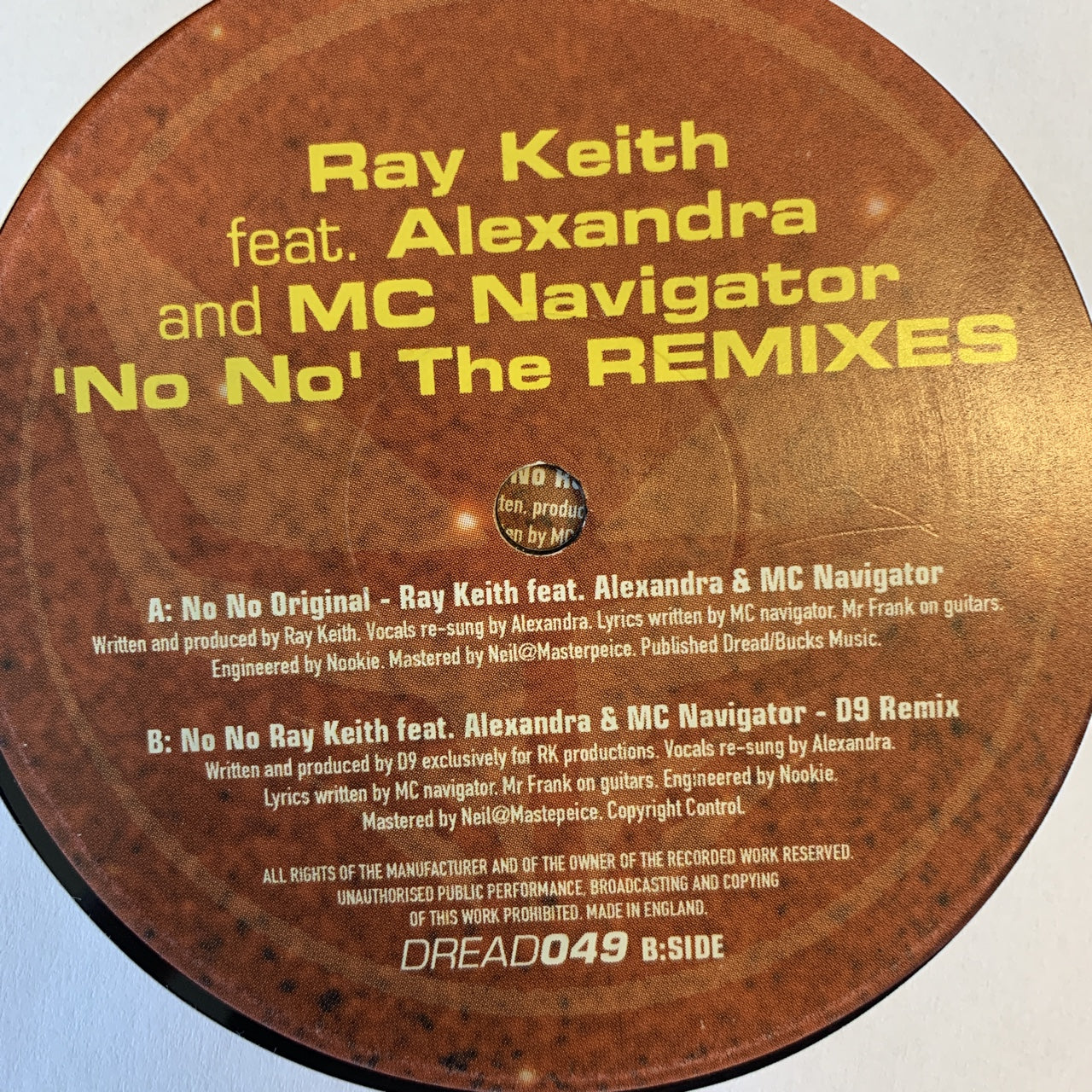 Ray Keith Feat Alexandra and MC Navigator “No No” The Remixes