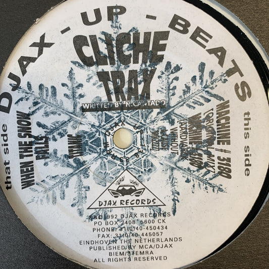 N Cantado ‘Cliche Trax’ 5 Track 12inch Vinyl Single on DJAX