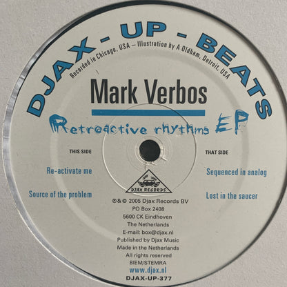 Mark Verbos ‘Retroactive Rhythms EP’