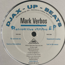 Load image into Gallery viewer, Mark Verbos ‘Retroactive Rhythms EP’