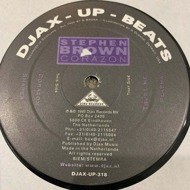DJAX UP BEATS Stephen Brown “Corazon”
