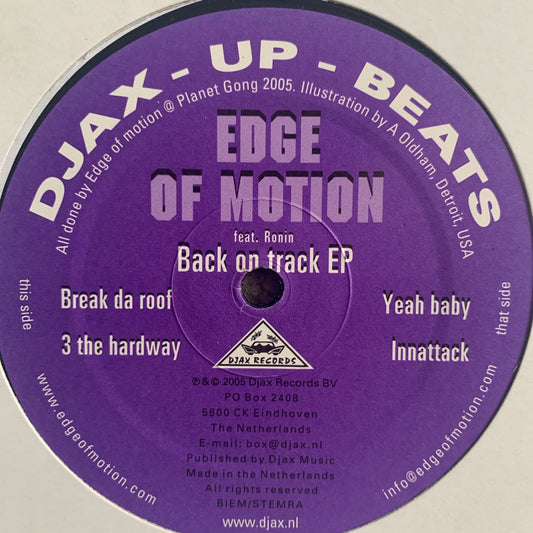 Edge of Motion ‘Back on Track EP’