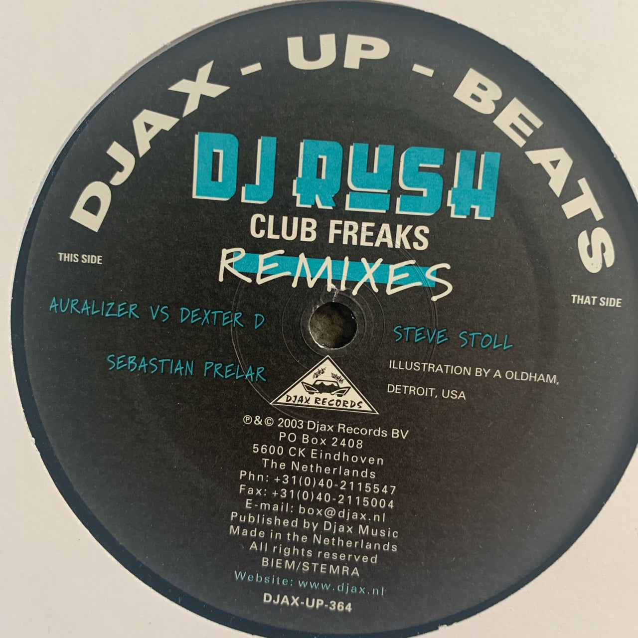 DJ RUSH ‘Club Freaks Remixes EP’