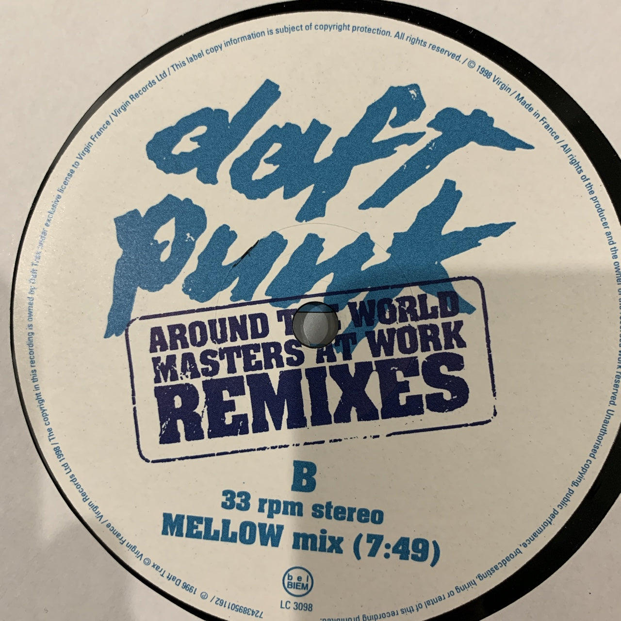 Daft Punk “Around The World” Masters At Work Remixes