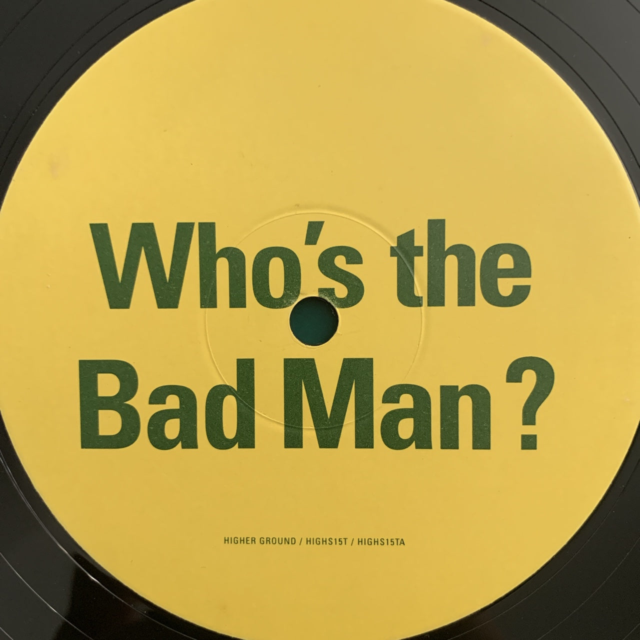 Dee Patten “Who’s the Bad Man?”