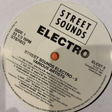 Load image into Gallery viewer, Electro 5 Street Sounds 9 Track LP Hip Hop Electro