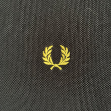 Load image into Gallery viewer, Fred Perry Vintage Polo Size Small Black and Yellow Colour way