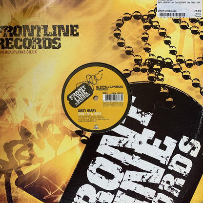 Dj Hype & Pascal present Dirty Harry “Don’t be a Hero” / “W9”