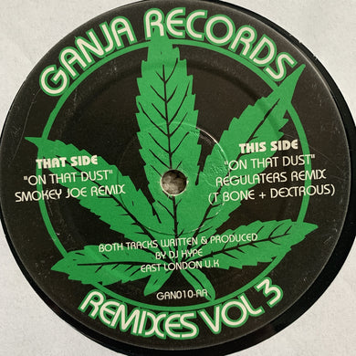 Ganja Records Remixes Vol 3 Limited Edition 