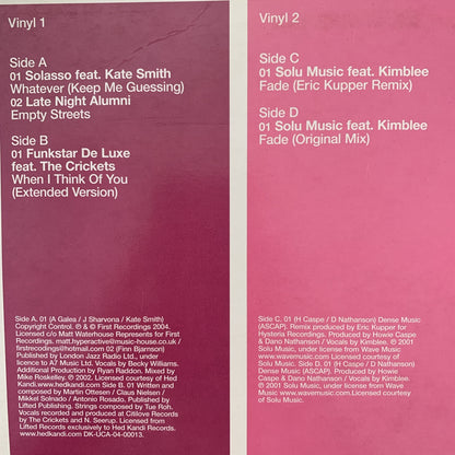 Hed Kandi The Mix Summer 2004 Limited Edition 3 X 12inch Sampler