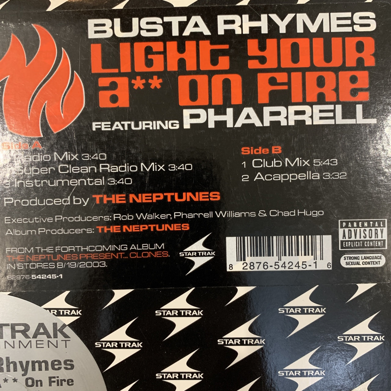 Busta Rhymes “Light your Ass on Fire” Feat Pharrell