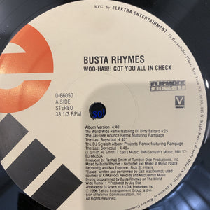 Busta Rhymes “Woo Hah!! Got you All in Check”