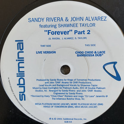 Sandy Rivera “Forever” Part 2
