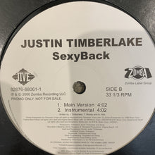 Load image into Gallery viewer, Justin Timberlake “Sexy Back”