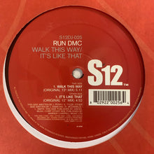 Load image into Gallery viewer, RUN DMC “Walk This Way” / “It’s Like That” S12 12inch Vinyl