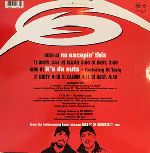 The Beatnuts “No Escapin’ This” 12inch Vinyl