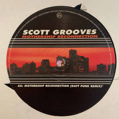 Daft Punk, Scott Grooves “Mothership Reconnection” 2 version 12inch Vinyl