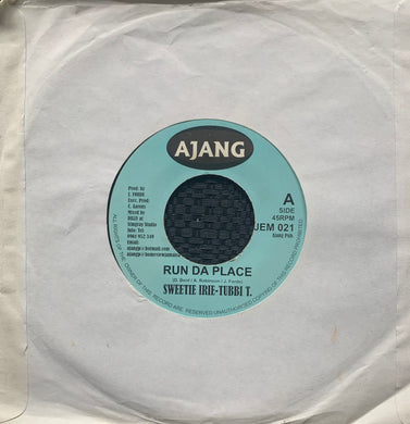 Sweetie Irie “Run Da Place” 2 Track 7inch Vinyl