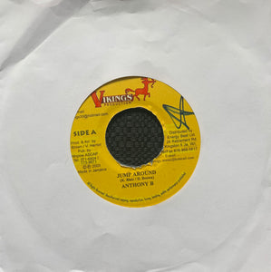 Anthony B “Jump Around” / “Rhythm” 2 Track 7inch Vinyl