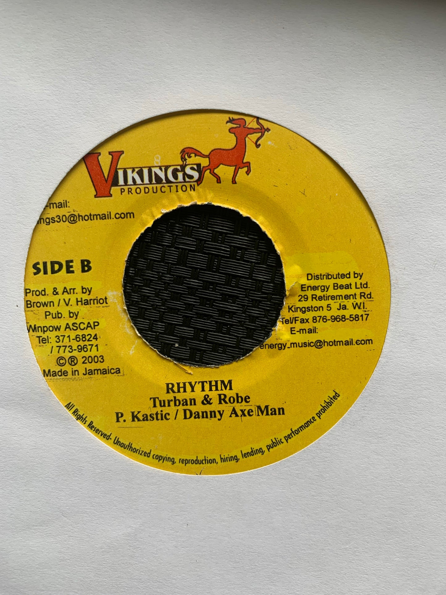 Tanya Stephenson “It’s All Right” 2 Track 7inch Vinyl
