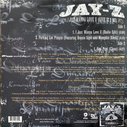 Jay Z “I Just Wanna Love U”