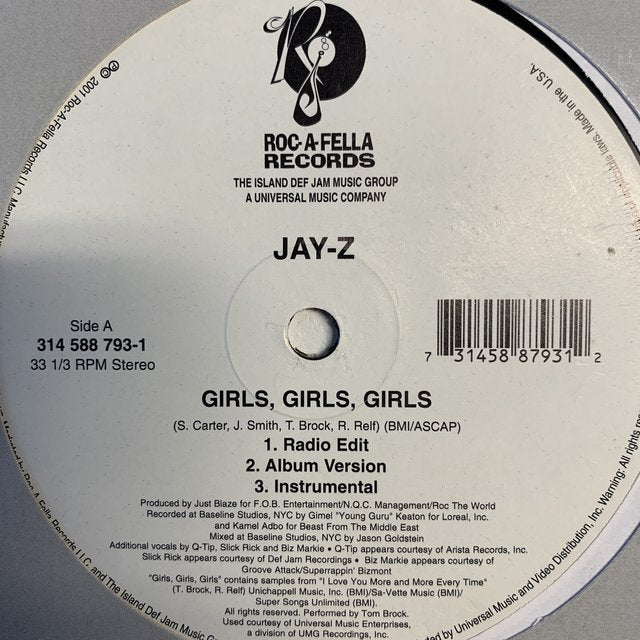 Jay-Z “Girls, Girls, Girls” / “Takeover”