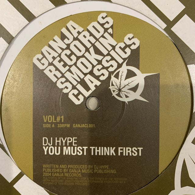 DJ Hype “ You Must Think First”