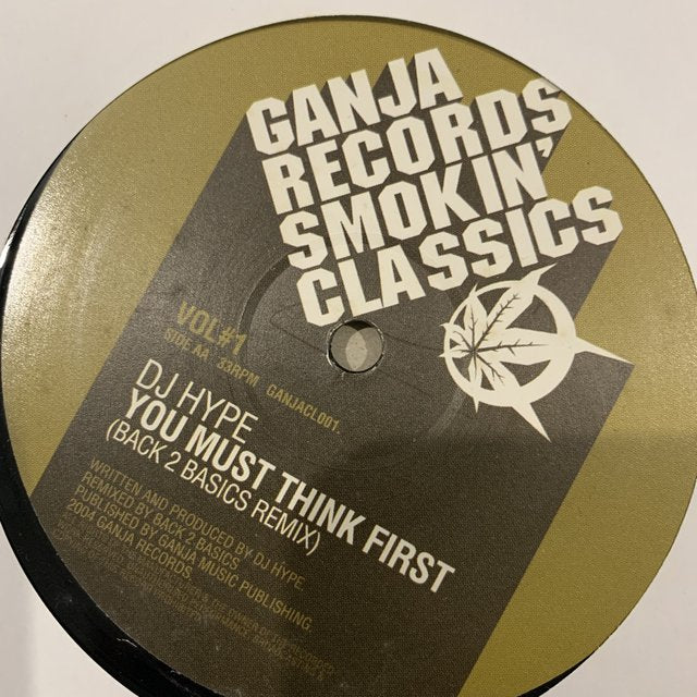 DJ Hype “ You Must Think First”