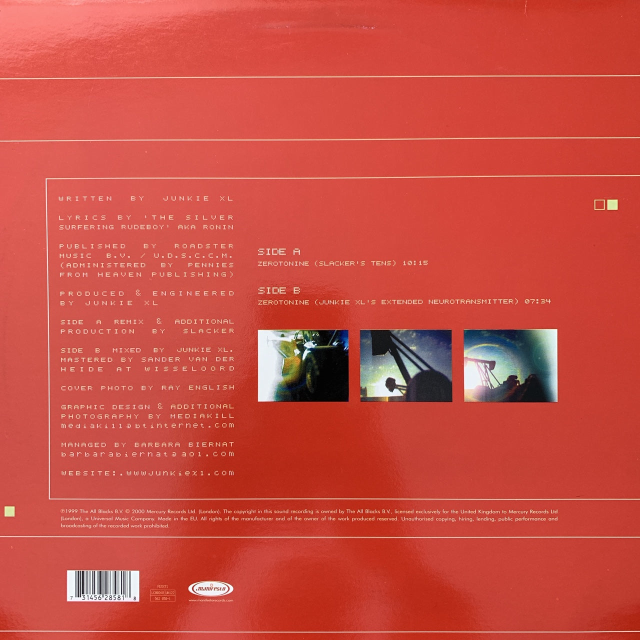 Junkie XL “Zerotonine”