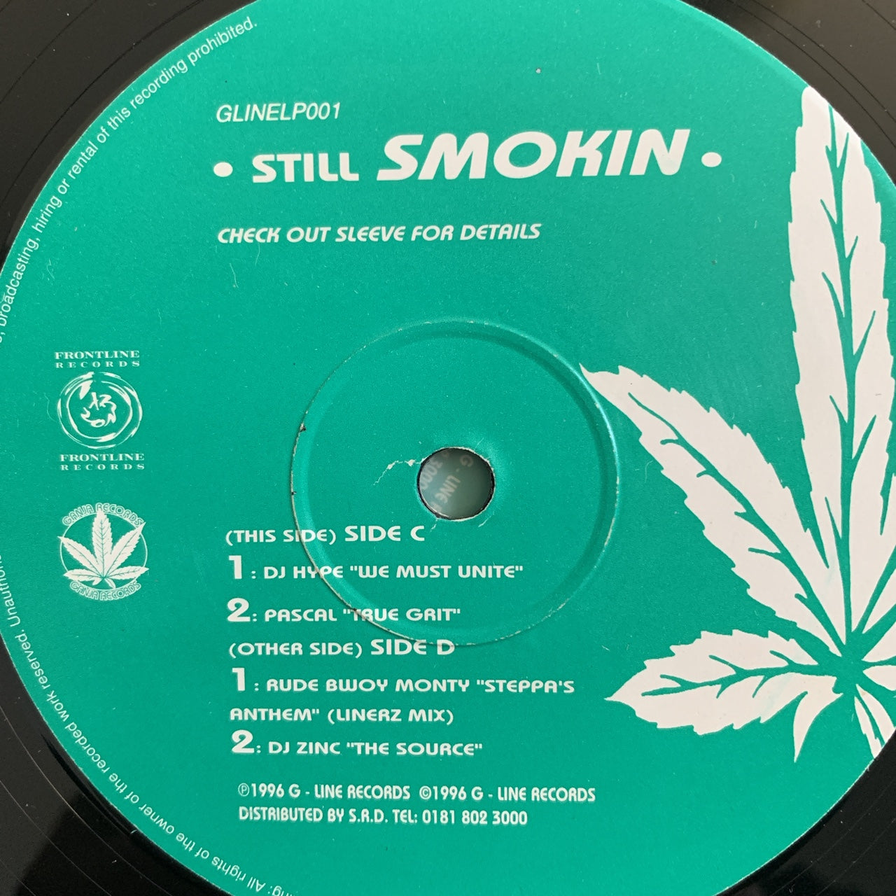 Ganja & Frontline Records Present ‘Still Smokin’