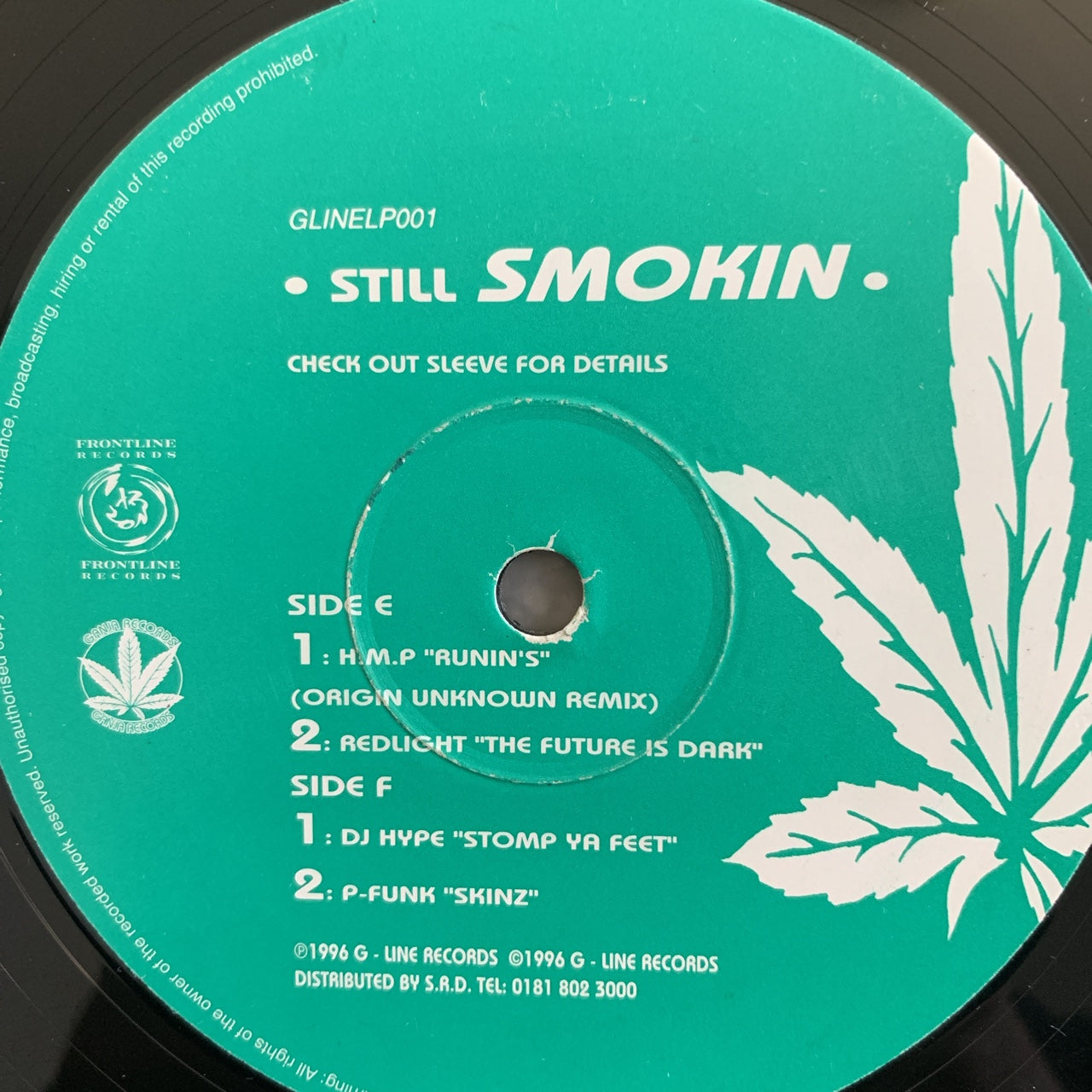 Ganja & Frontline Records Present ‘Still Smokin’