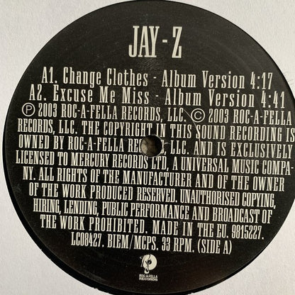 Jay Z “Change Clothes”