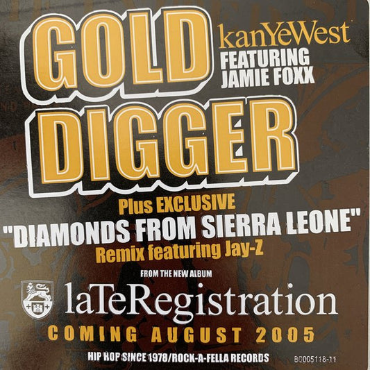Kanye West “Gold Digger” Feat Jamie Fox