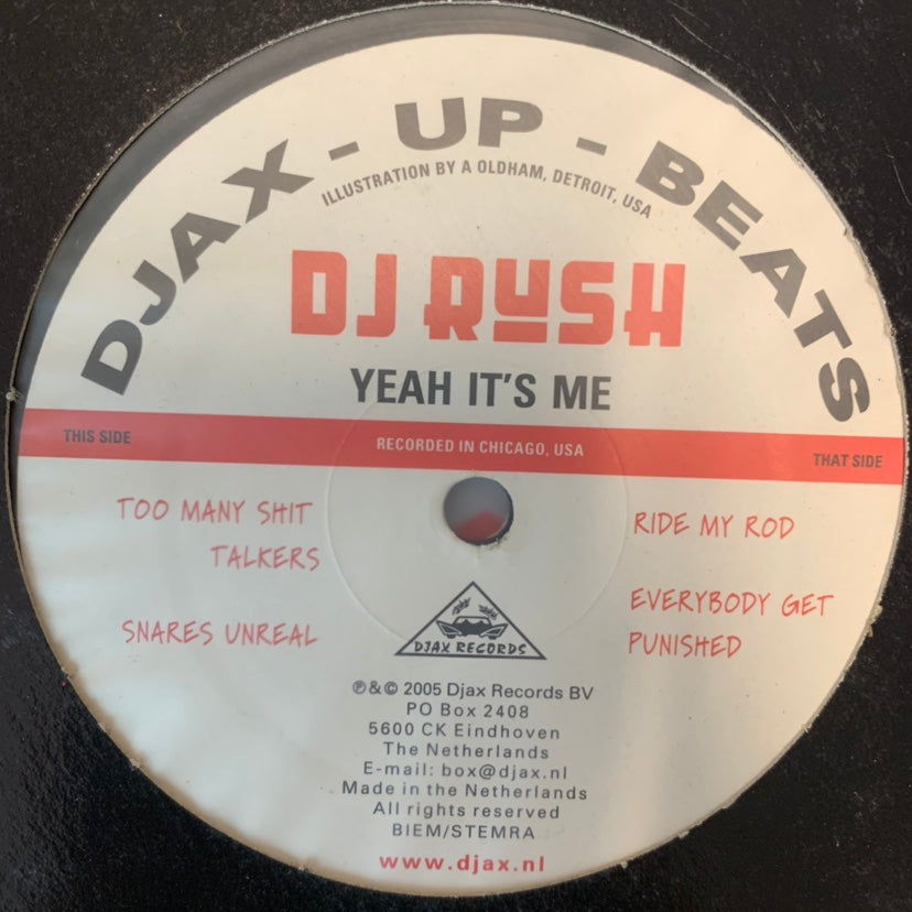 DJ Rush Yeah it’s Me EP